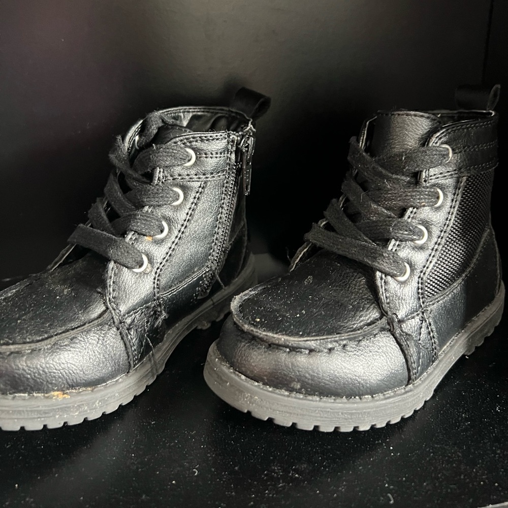 Black boots